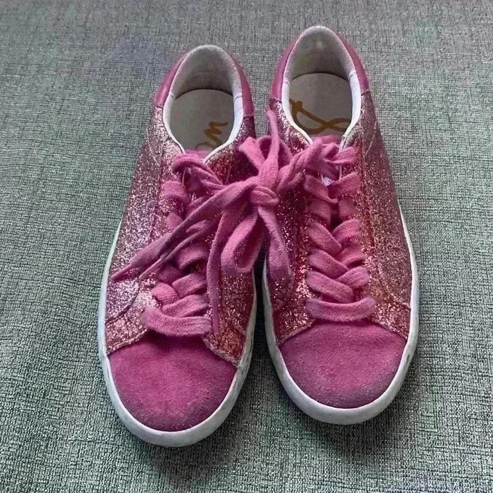Sam Edelman Aubrie Girl's Sneakers Preowned Sz 13M